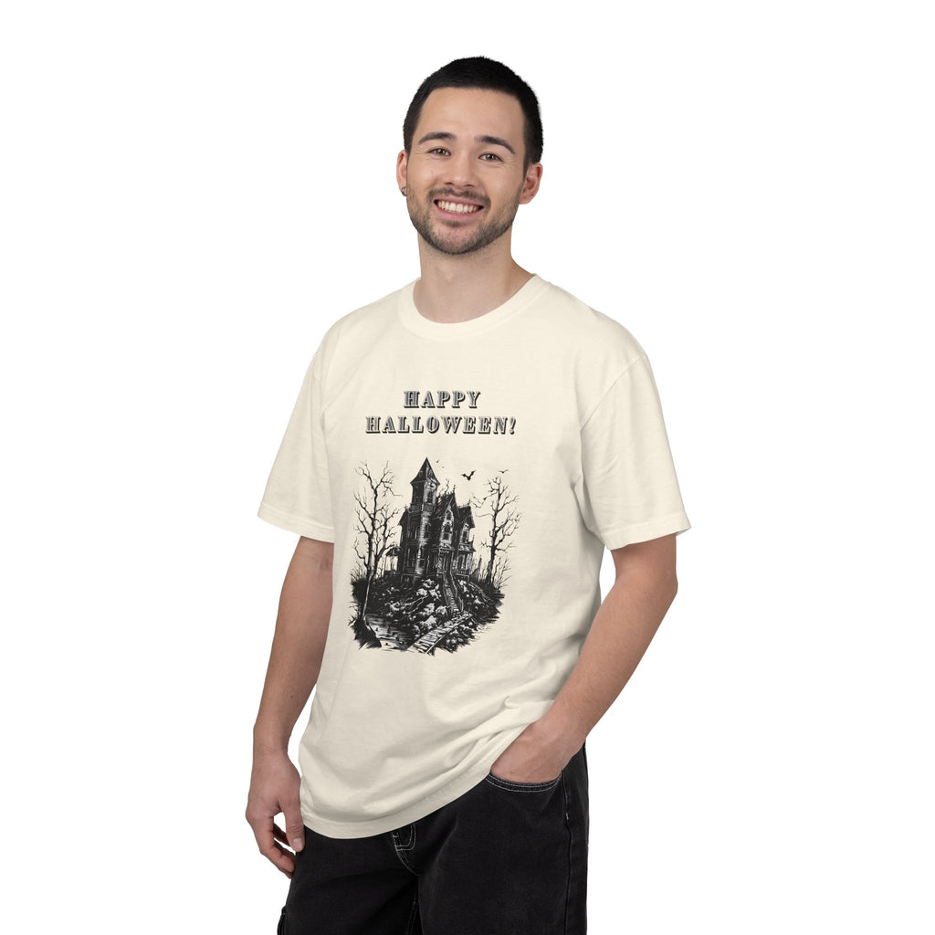 Happy Halloween Haunted House T-Shirt