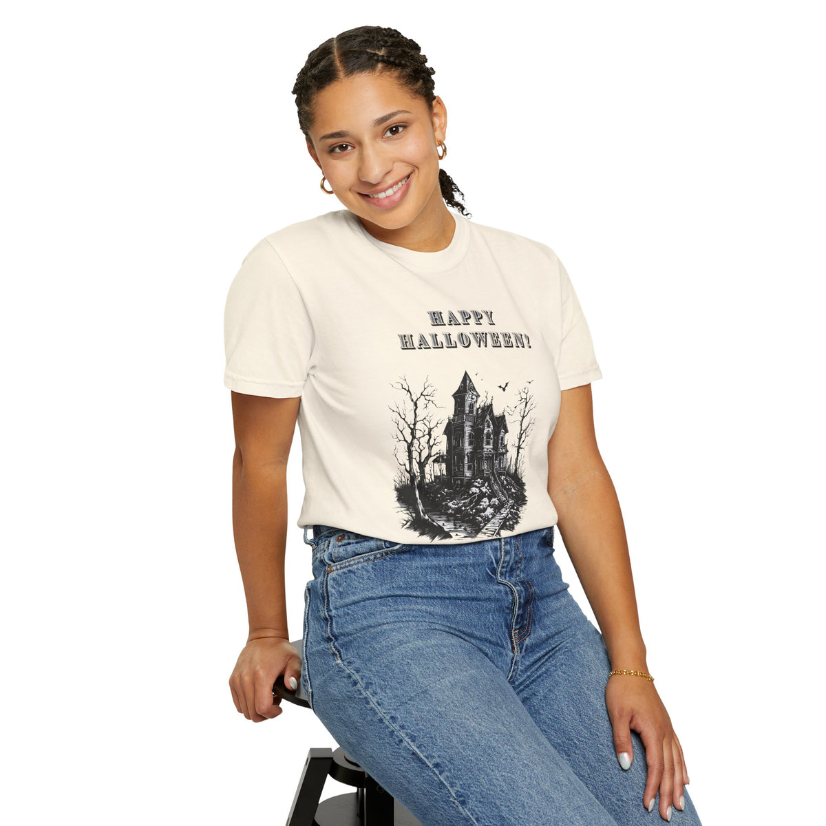 Happy Halloween Haunted House T-Shirt