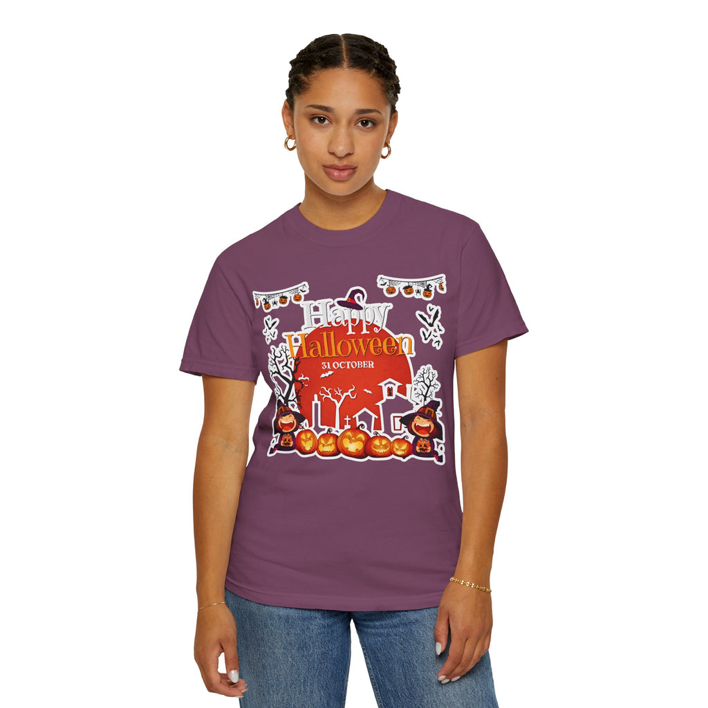 Happy Halloween Haunted House T-Shirt