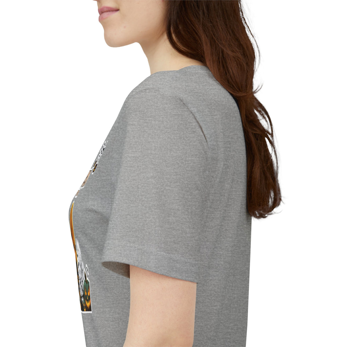 Halloween Haunted House T-Shirt — "Happy Halloween" Pumpkin Spooky Tee