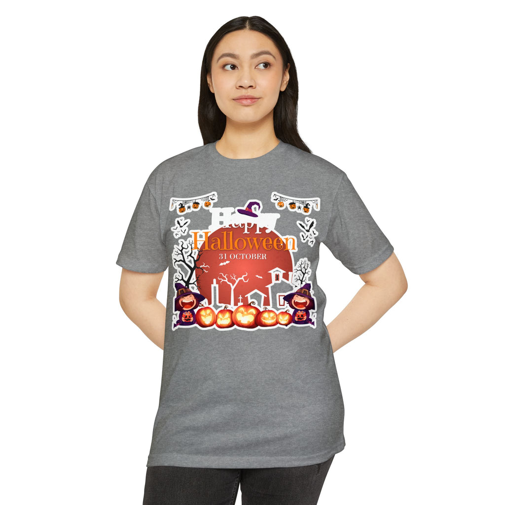 Halloween Pumpkin Haunted House T-Shirt