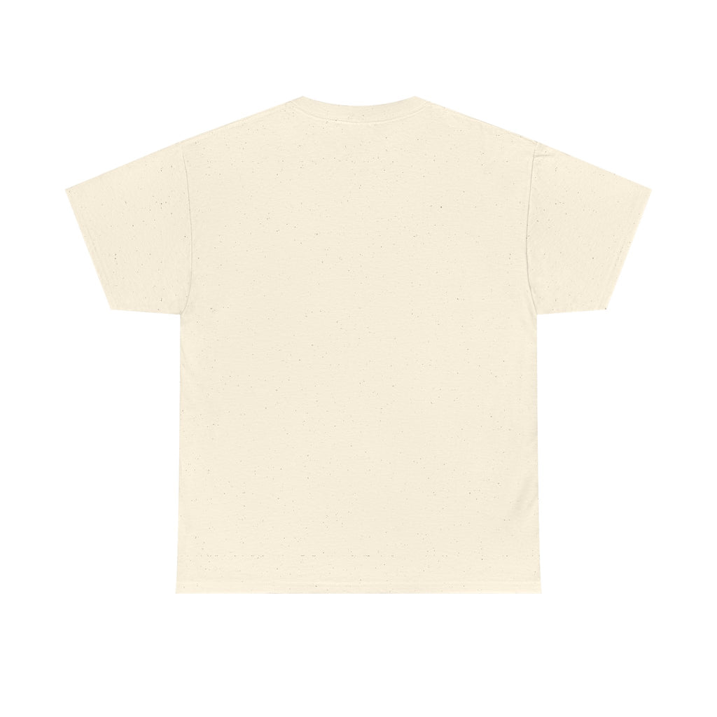 T-Shirt — I Live, I Study Graphic Tee (Minimalist Floral Collage)
