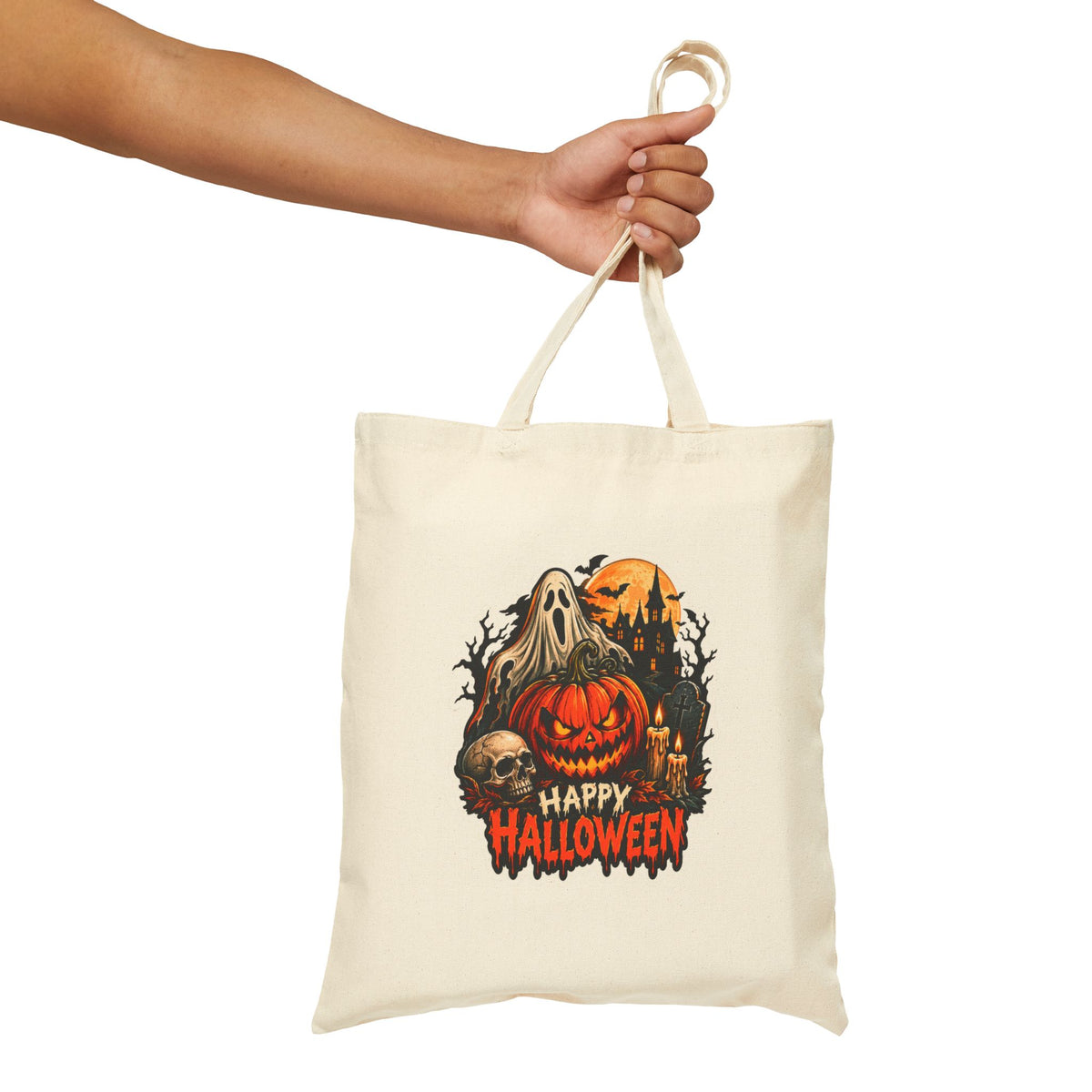 Cotton Canvas Tote Bag