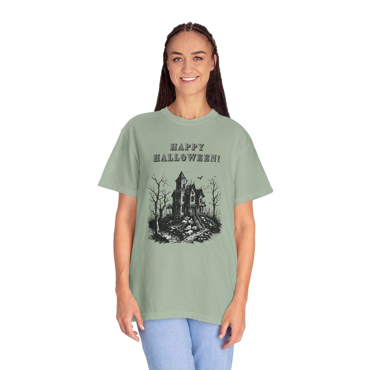 Happy Halloween Haunted House T-Shirt