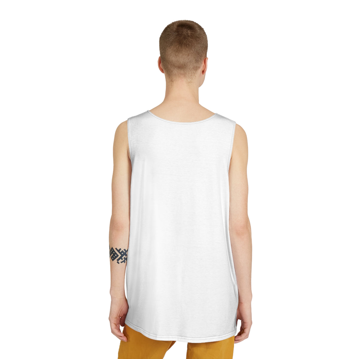 Funny Gardening Tank Top — 'I Dig and I Know Things' Men’s Graphic Tank