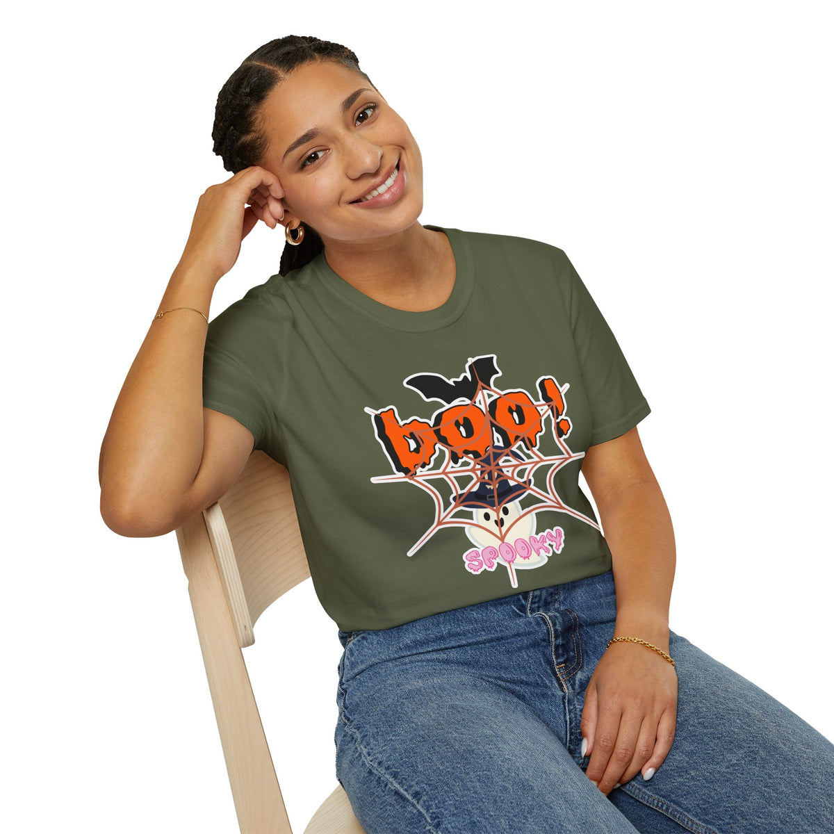 Boo! Spooky Bat Halloween T-Shirt