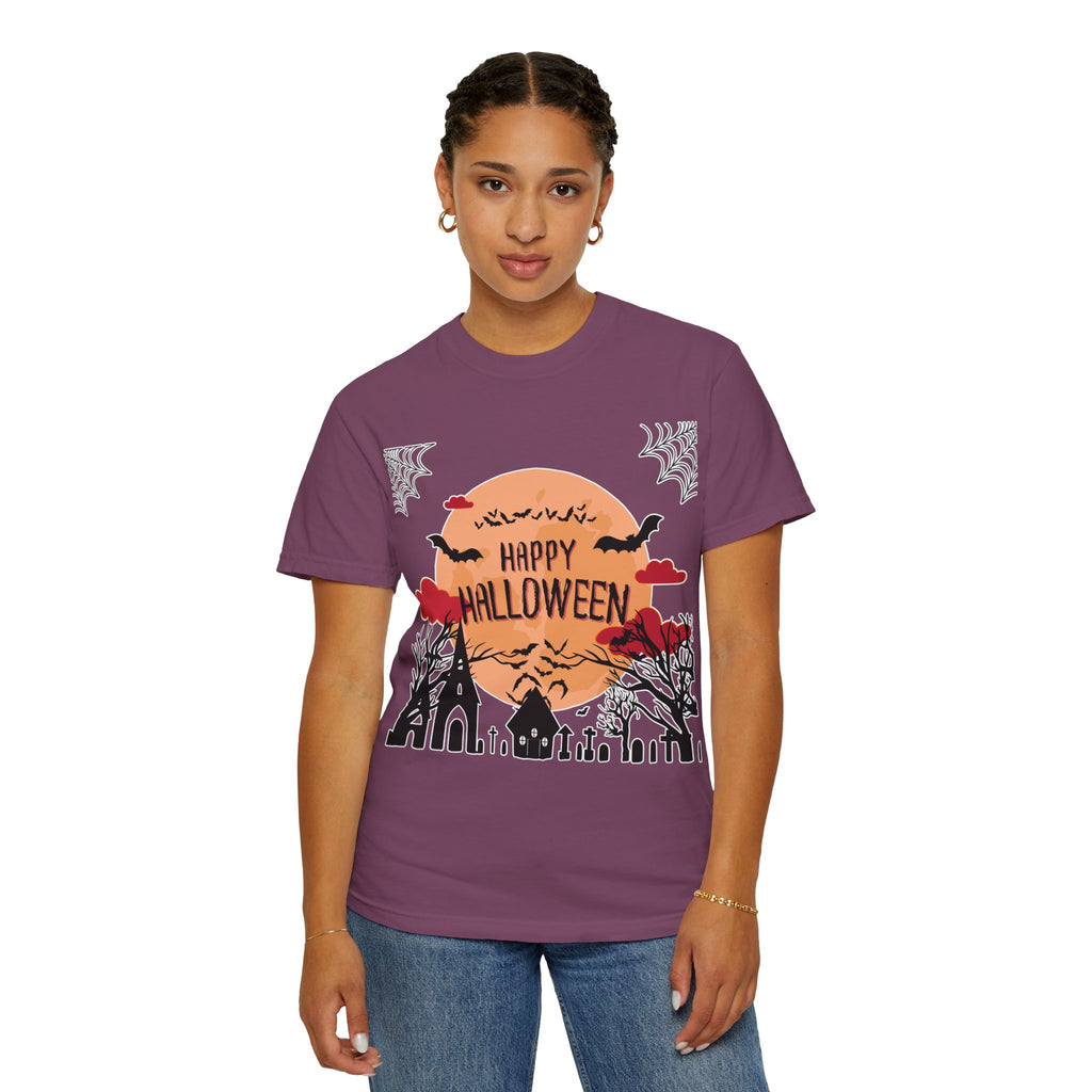 Happy Halloween Haunted Village T-Shirt