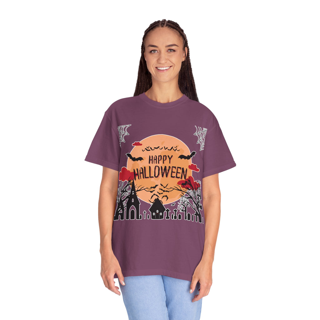 Happy Halloween Haunted Village T-Shirt