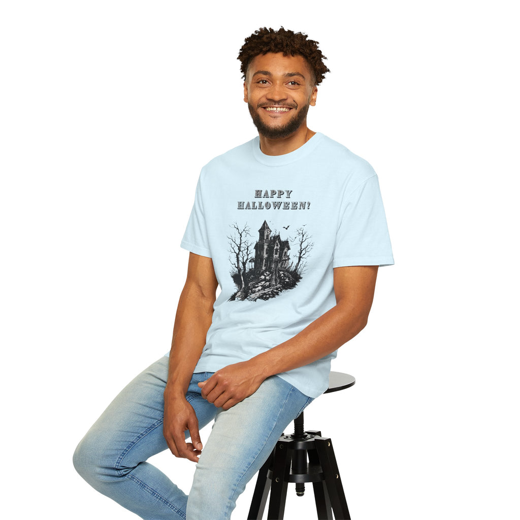 Happy Halloween Haunted House T-Shirt