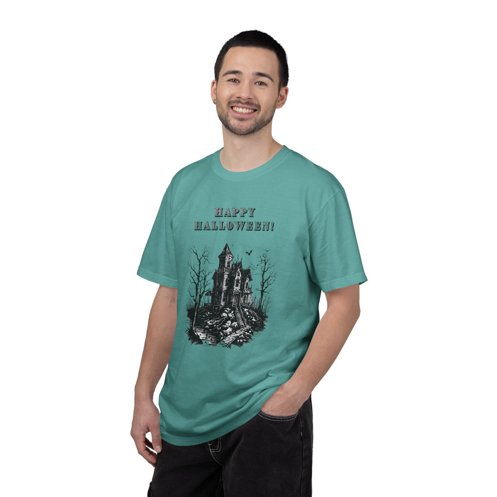 Happy Halloween Haunted House T-Shirt