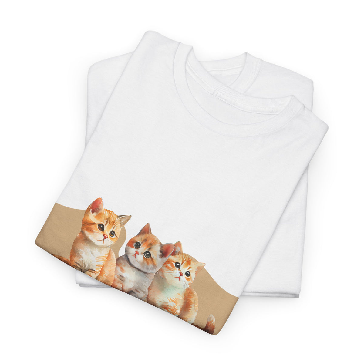 Cute Kittens "Cuties" T-Shirt - Adorable Cat Graphic Tee for Cat Lovers
