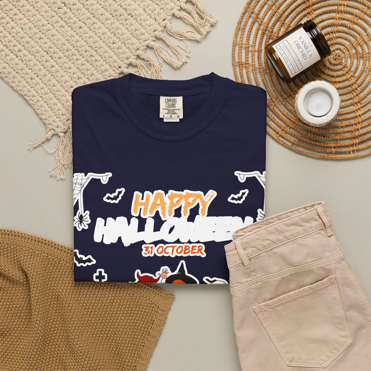 Halloween Kids Costume Tee — "Happy 31 October" Trick-or-Treat Shirt
