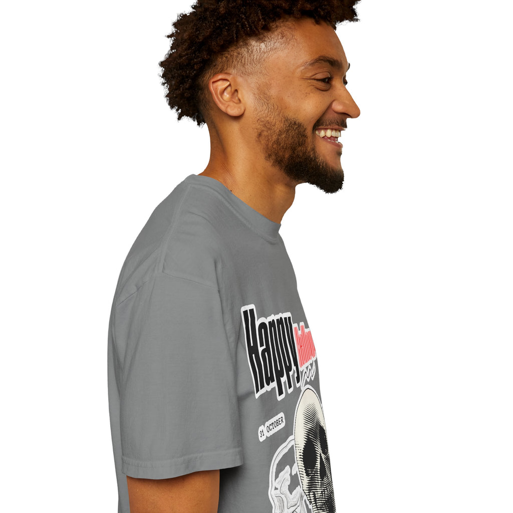 Happy Halloween Skull T-Shirt — Graphic Halloween Tee