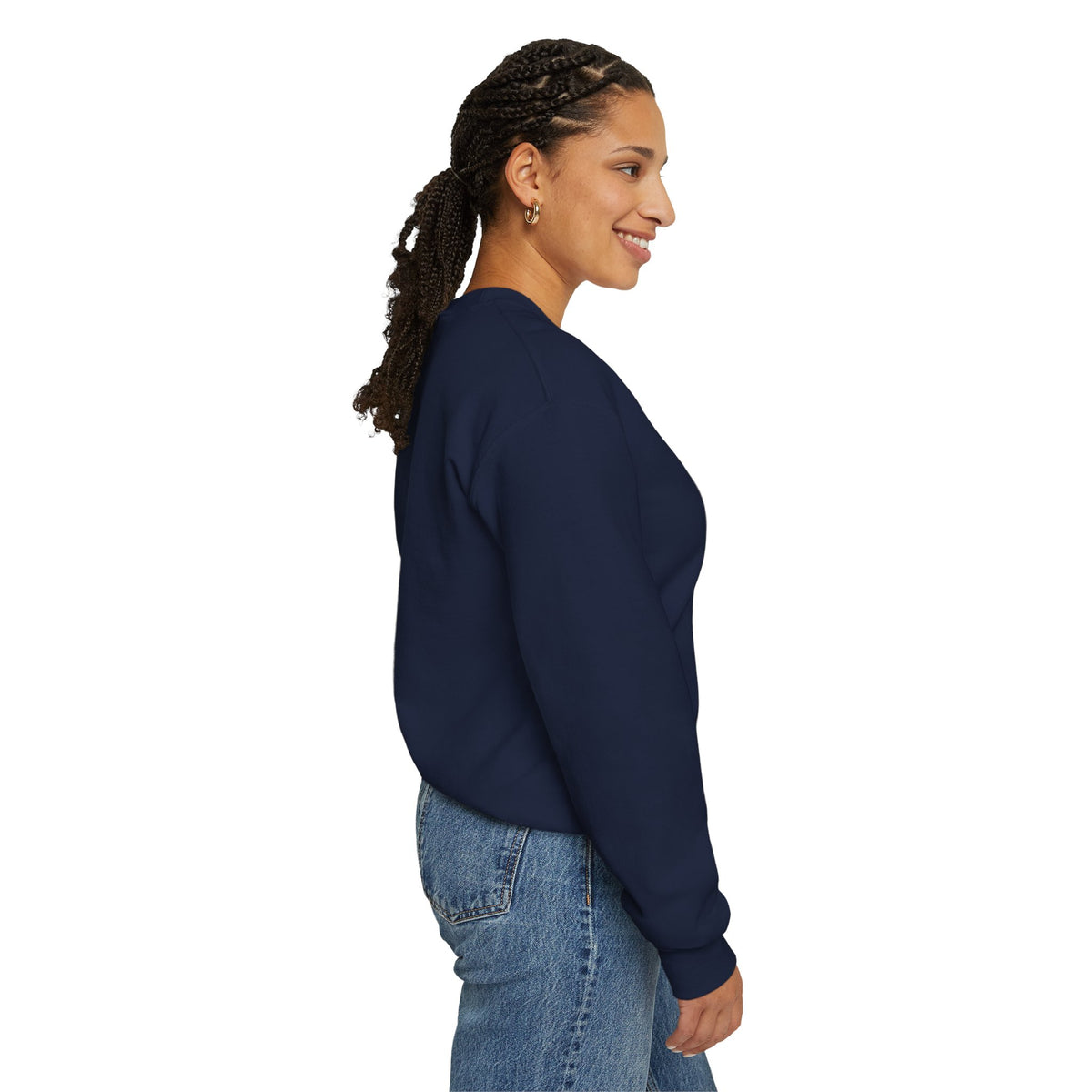 Halloween Crewneck Sweatshirt - Spooky Night Pumpkins Design