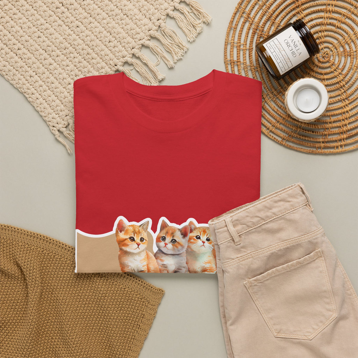 Cute Kittens "Cuties" T-Shirt - Adorable Cat Graphic Tee for Cat Lovers