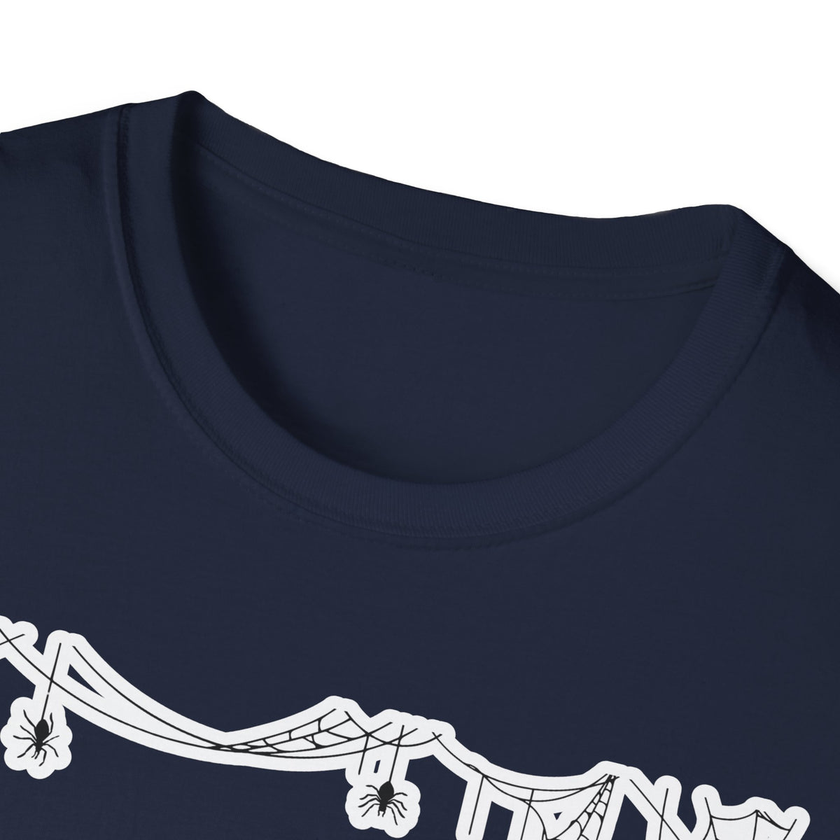 Halloween Moon Silhouette T-Shirt — Spooky Graveyard Pumpkin Scene