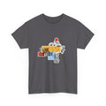 T-Shirt — I Live, I Study Graphic Tee (Minimalist Floral Collage)
