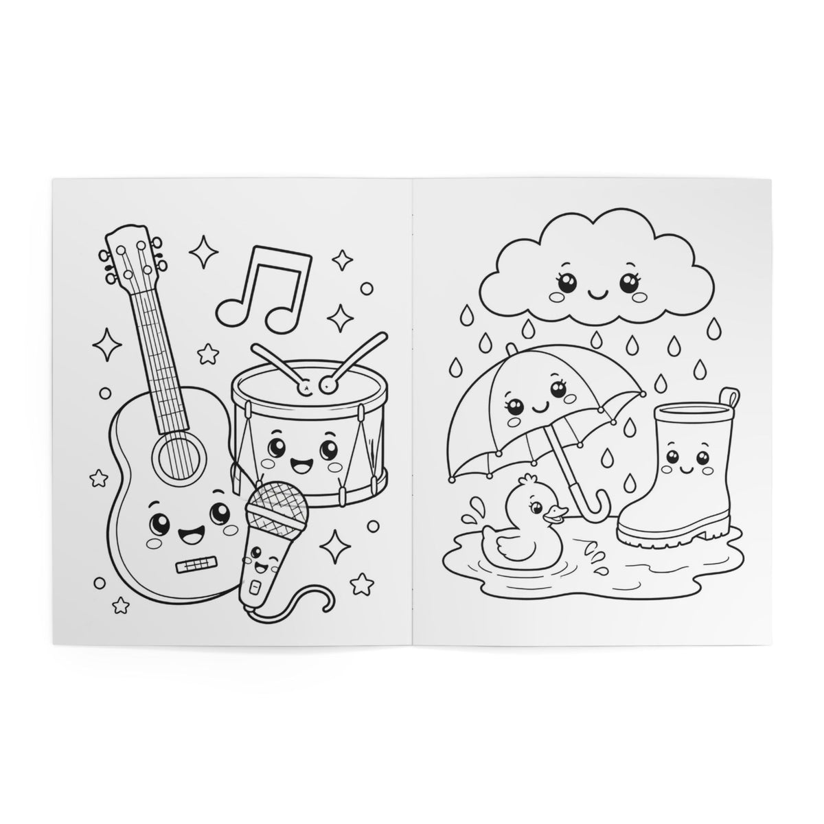 Cute Cats Coloring Book — Relaxing Cat Coloring for Kids & Adults