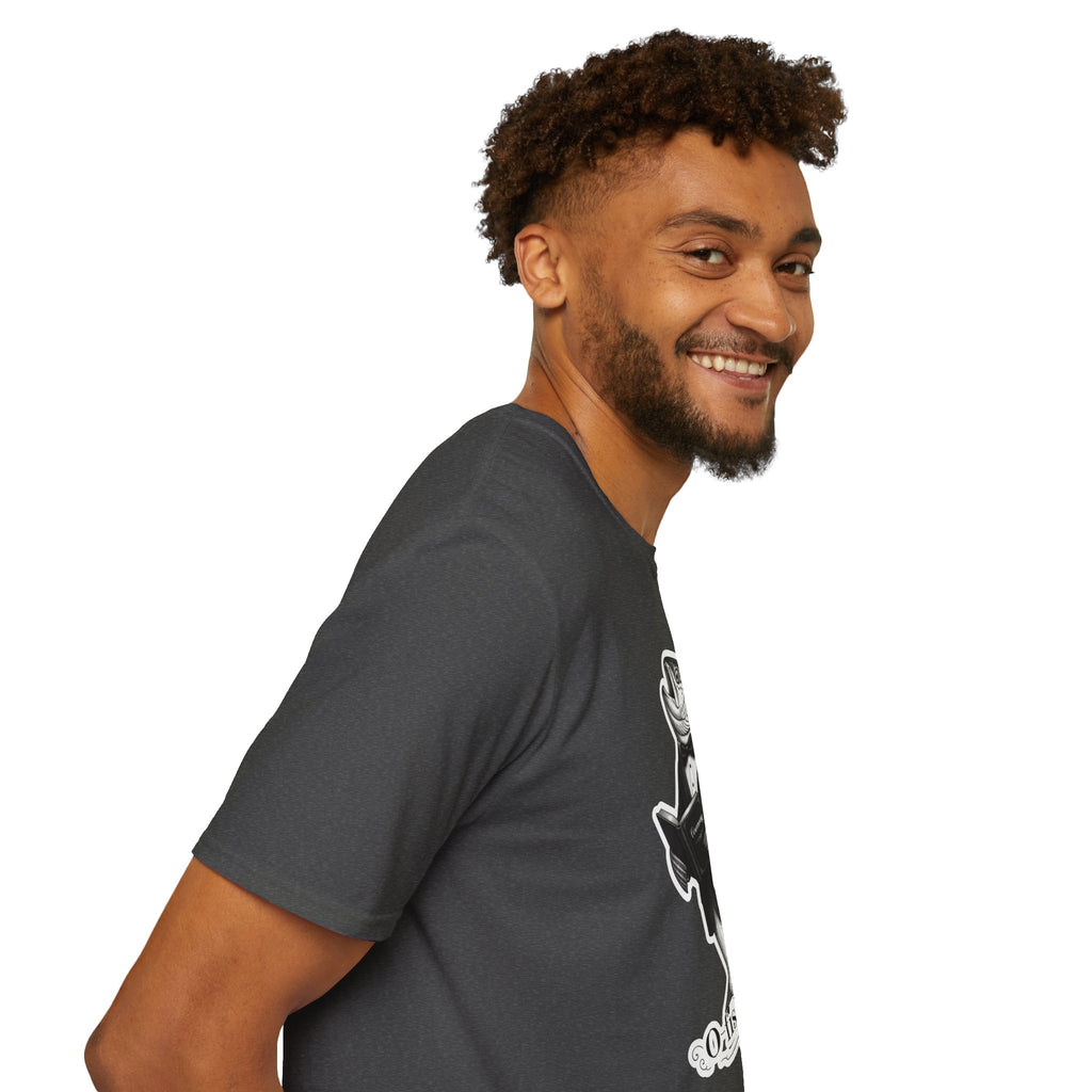 Salmon Gentleman T-Shirt — Dapper Fish Graphic Tee