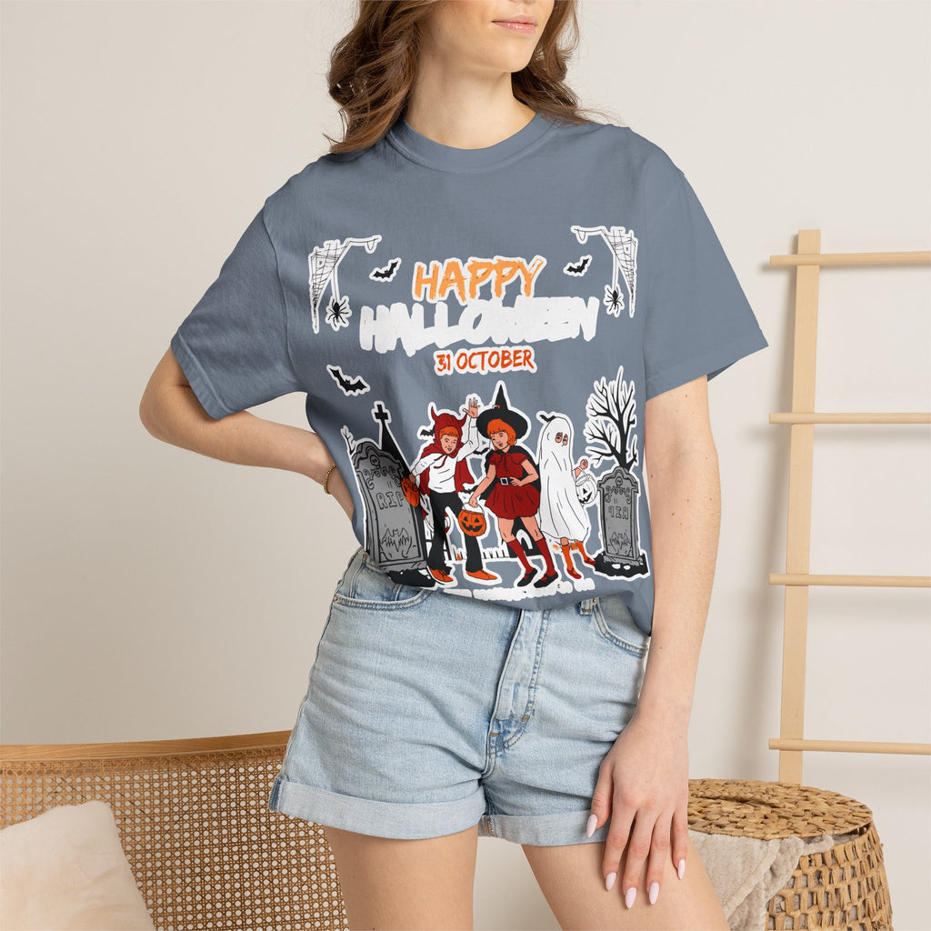 Halloween Kids Costume Tee — "Happy 31 October" Trick-or-Treat Shirt