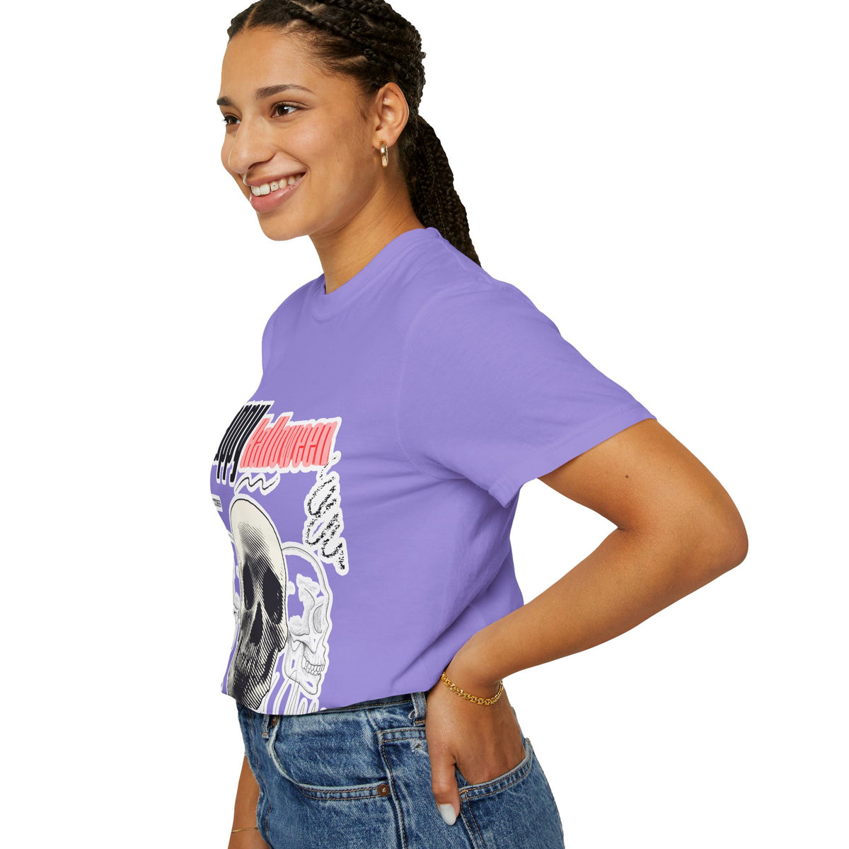 Happy Halloween Skull T-Shirt — Graphic Halloween Tee