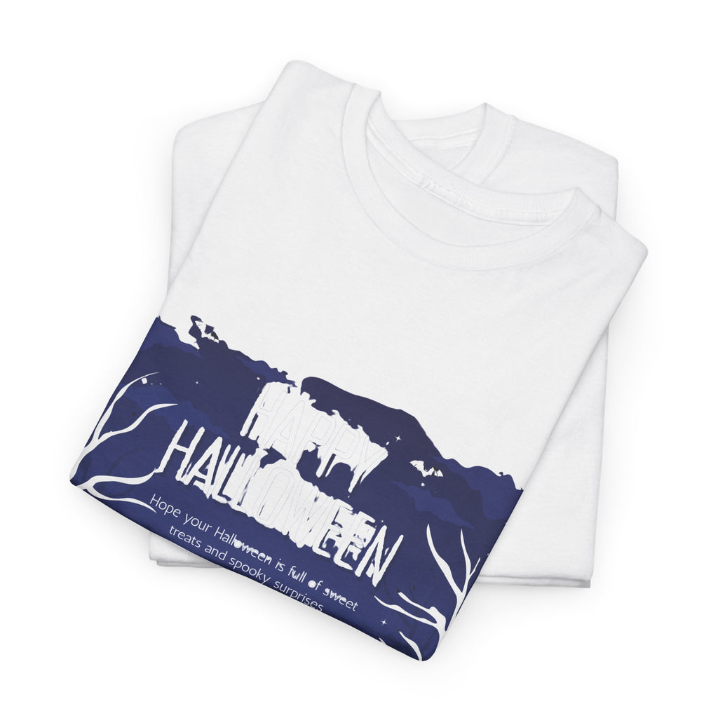 Happy Halloween Cute Witch T-Shirt — Halloween Graphic Tee for Kids & Adults