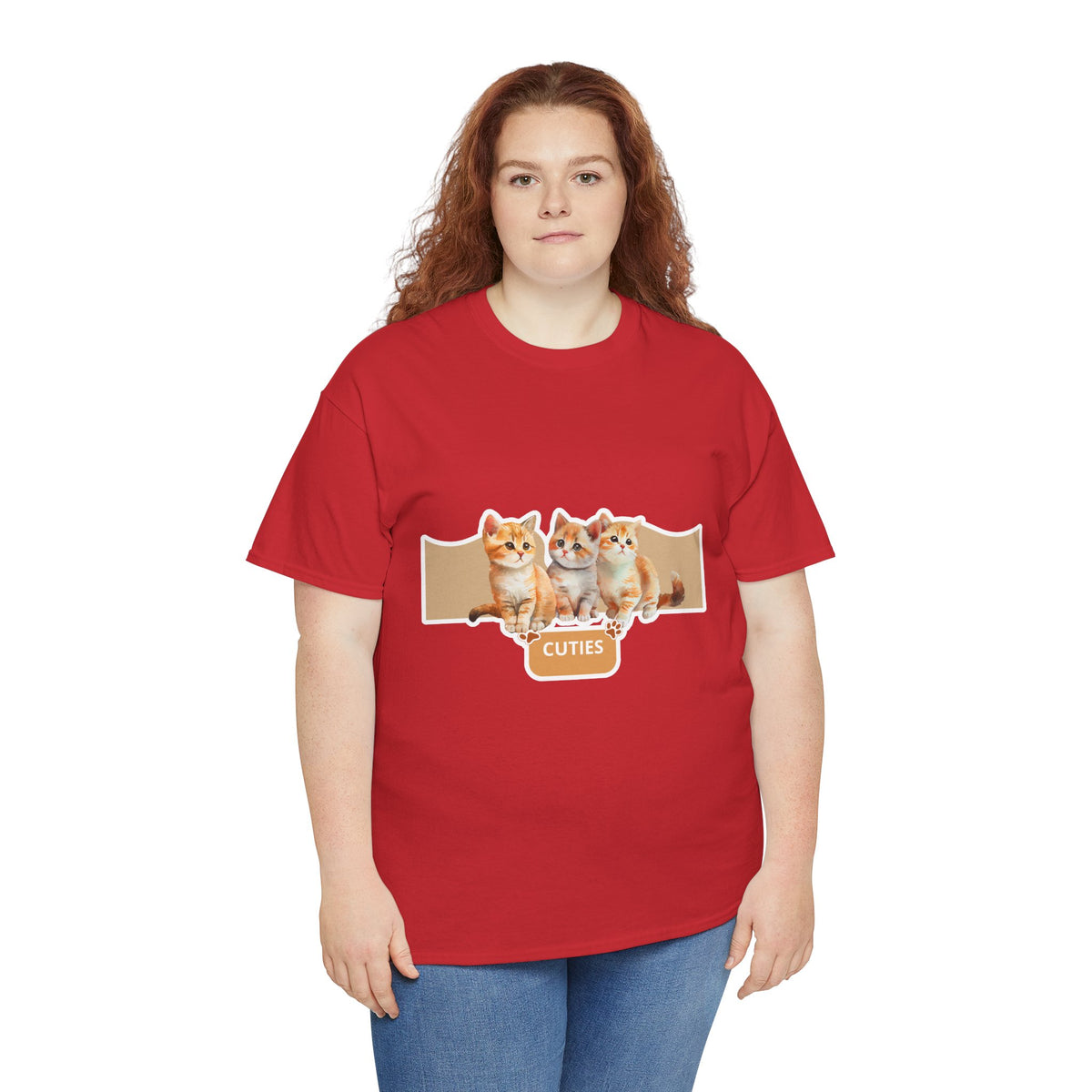 Cute Kittens "Cuties" T-Shirt - Adorable Cat Graphic Tee for Cat Lovers