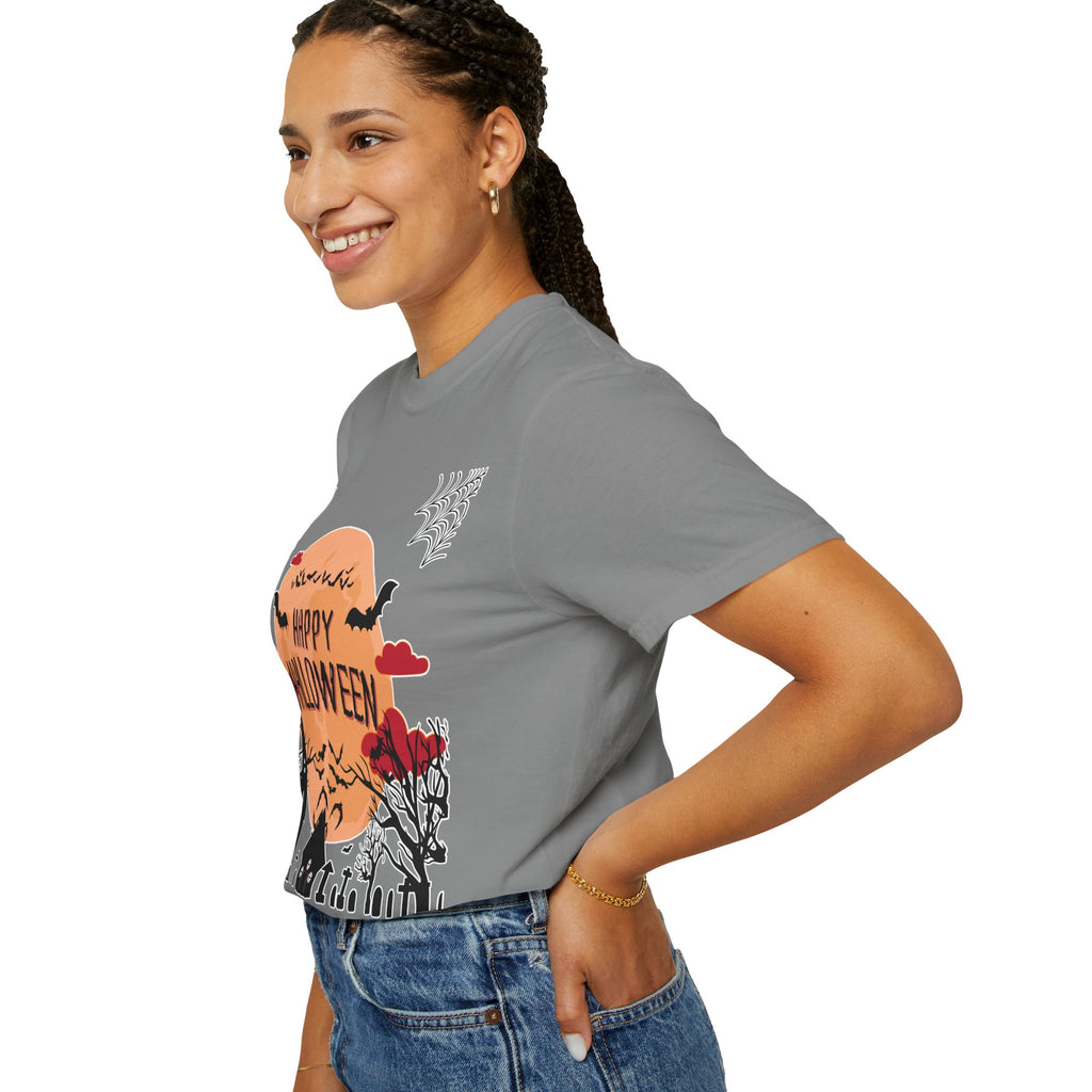 Happy Halloween Haunted Village T-Shirt