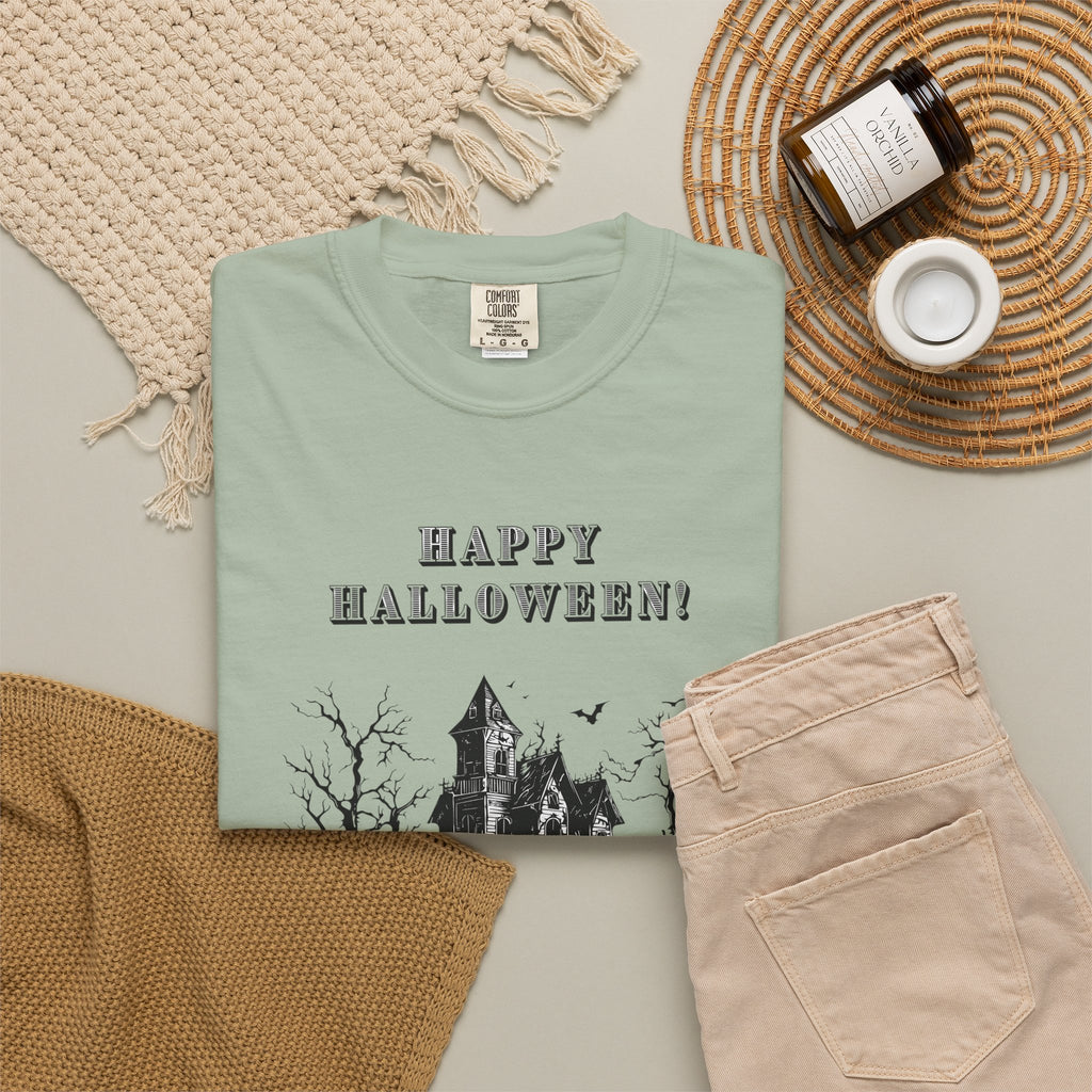 Happy Halloween Haunted House T-Shirt