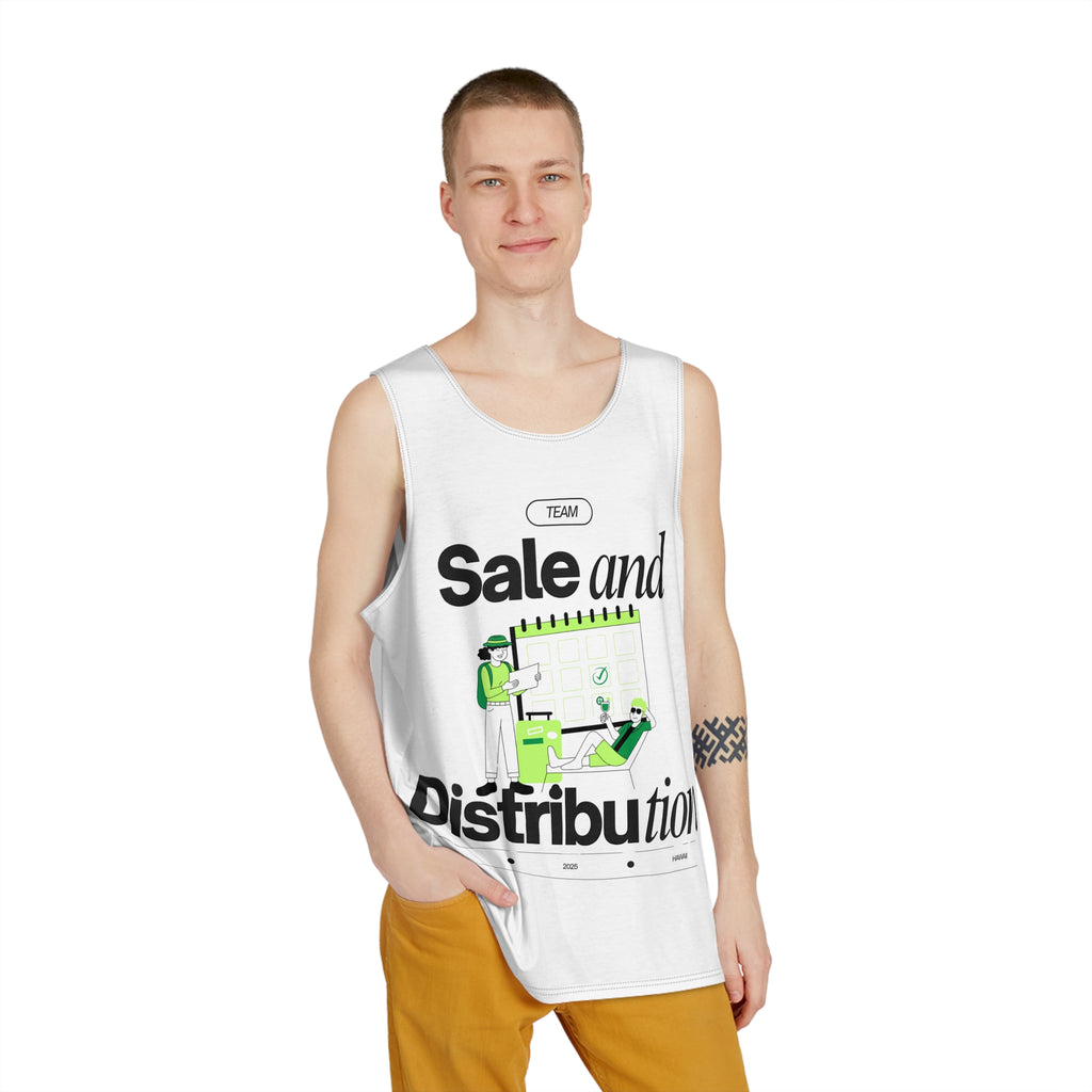 Funny Gardening Tank Top — 'I Dig and I Know Things' Men’s Graphic Tank