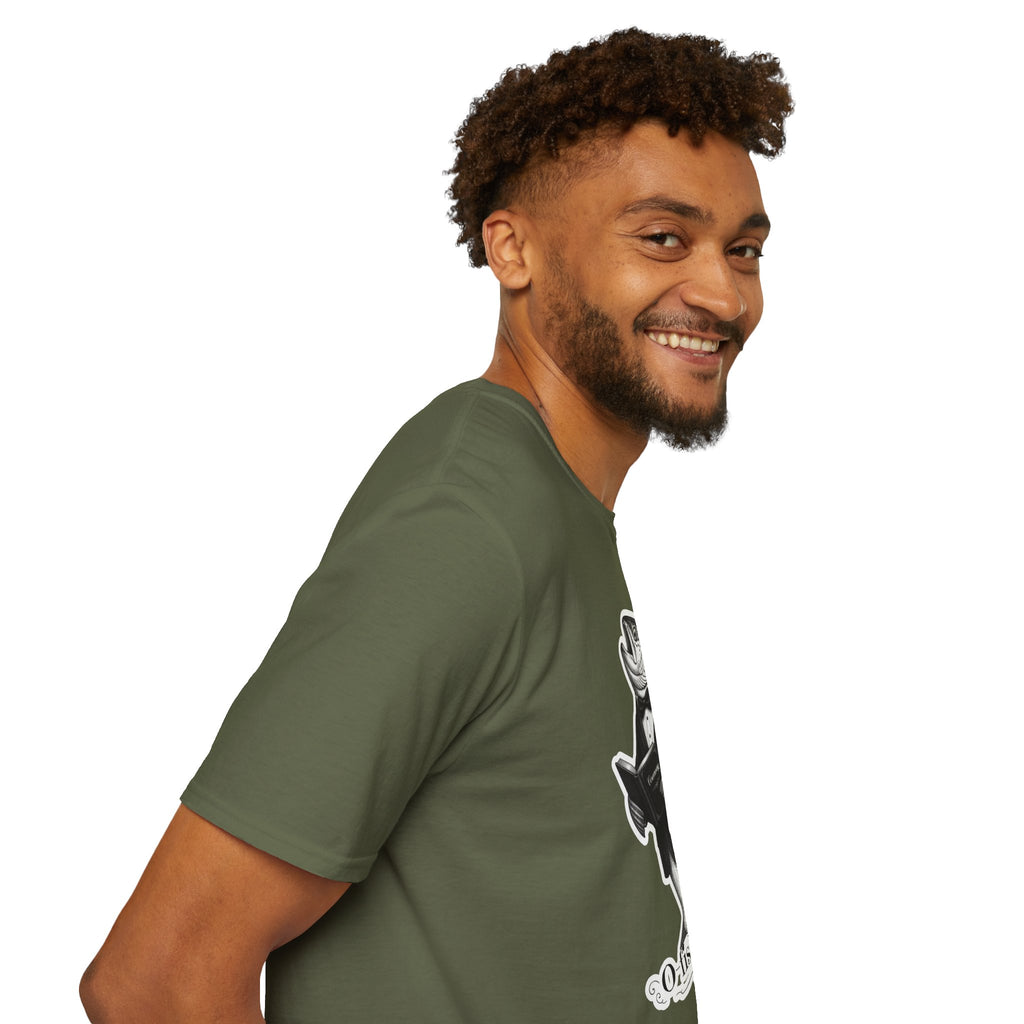 Salmon Gentleman T-Shirt — Dapper Fish Graphic Tee