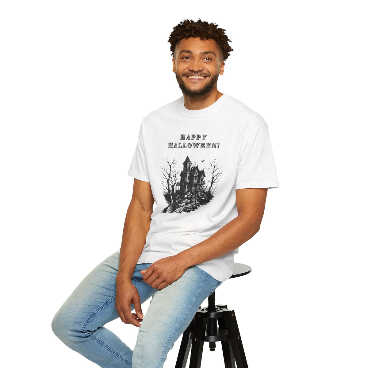 Happy Halloween Haunted House T-Shirt