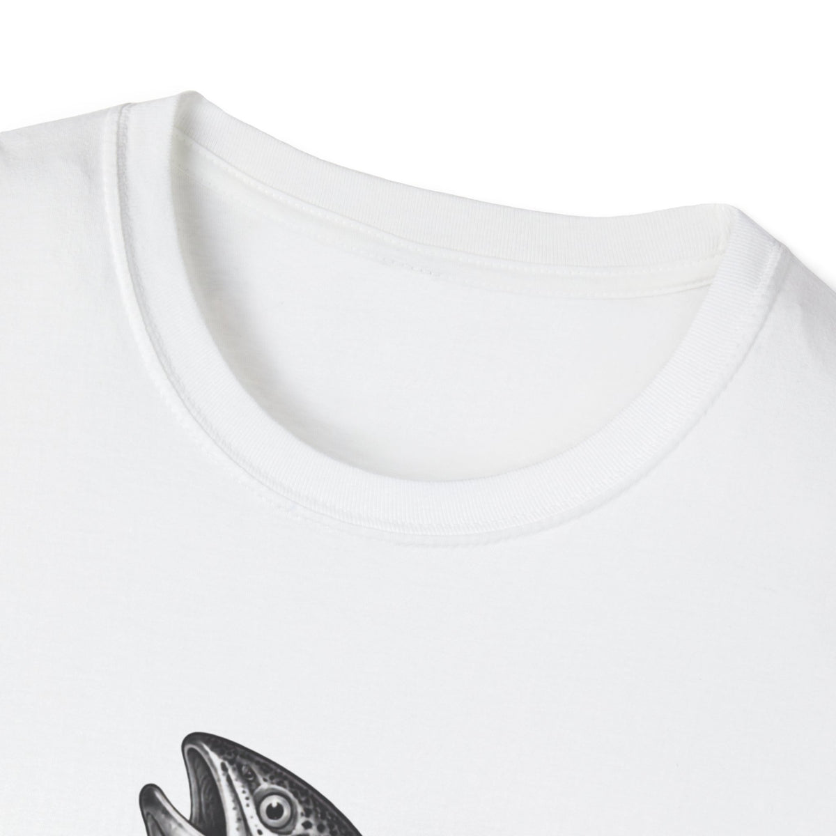 Salmon Gentleman T-Shirt — Dapper Fish Graphic Tee