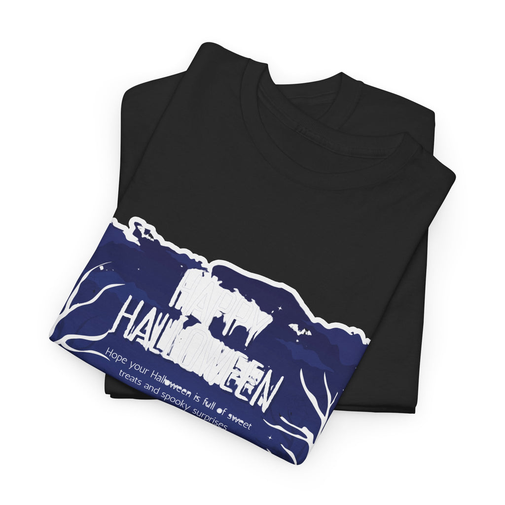 Happy Halloween Cute Witch T-Shirt — Halloween Graphic Tee for Kids & Adults