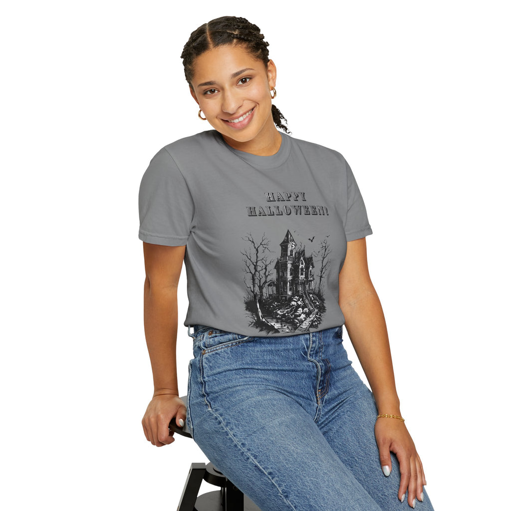 Happy Halloween Haunted House T-Shirt
