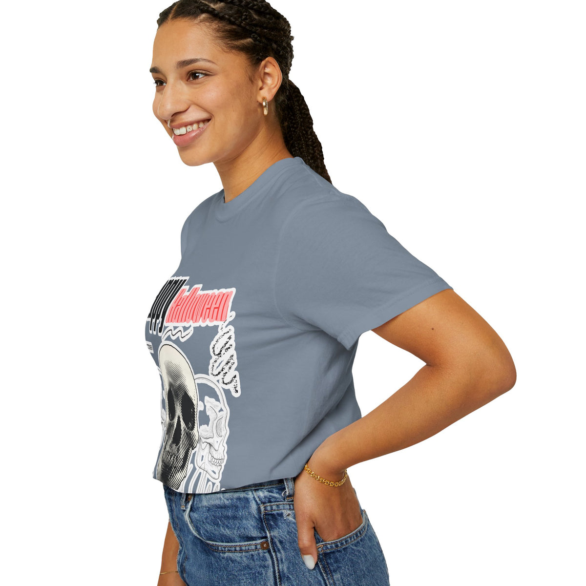 Happy Halloween Skull T-Shirt — Graphic Halloween Tee