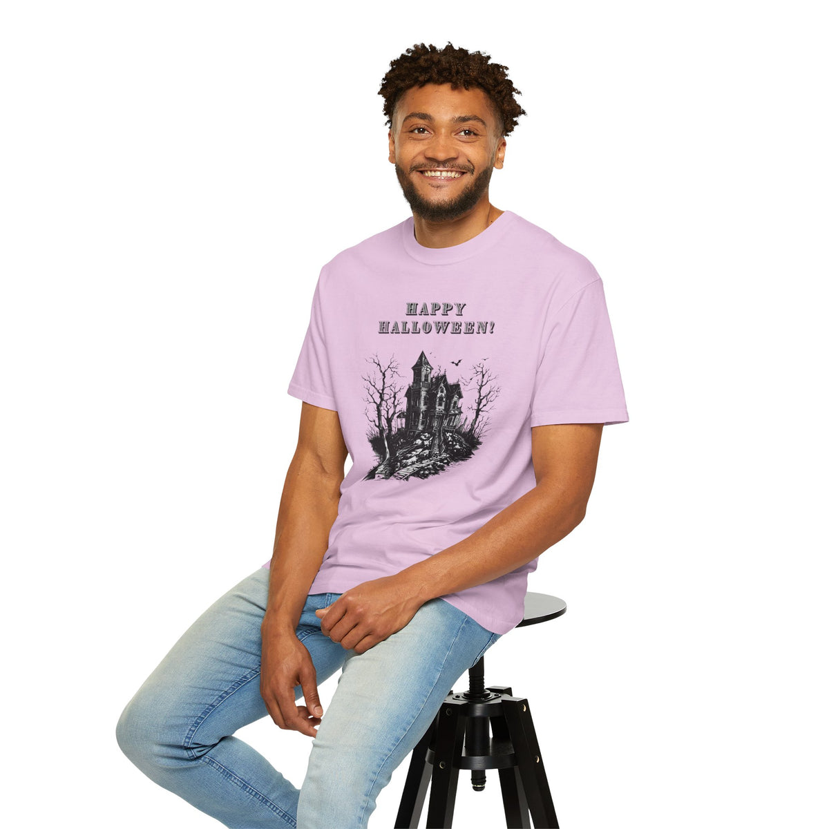 Happy Halloween Haunted House T-Shirt