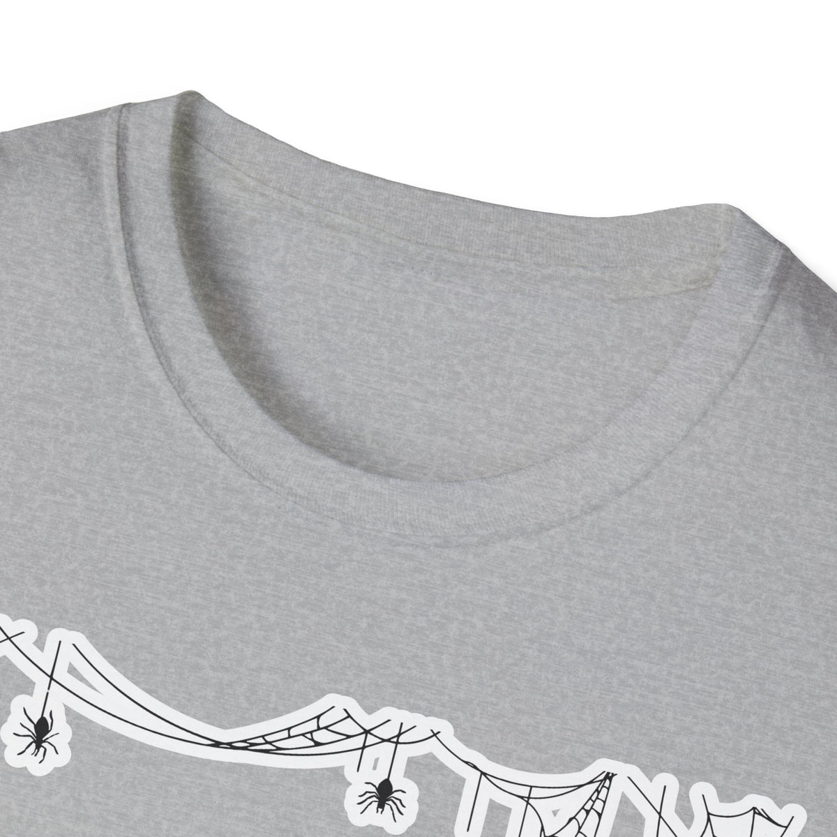 Halloween Moon Silhouette T-Shirt — Spooky Graveyard Pumpkin Scene