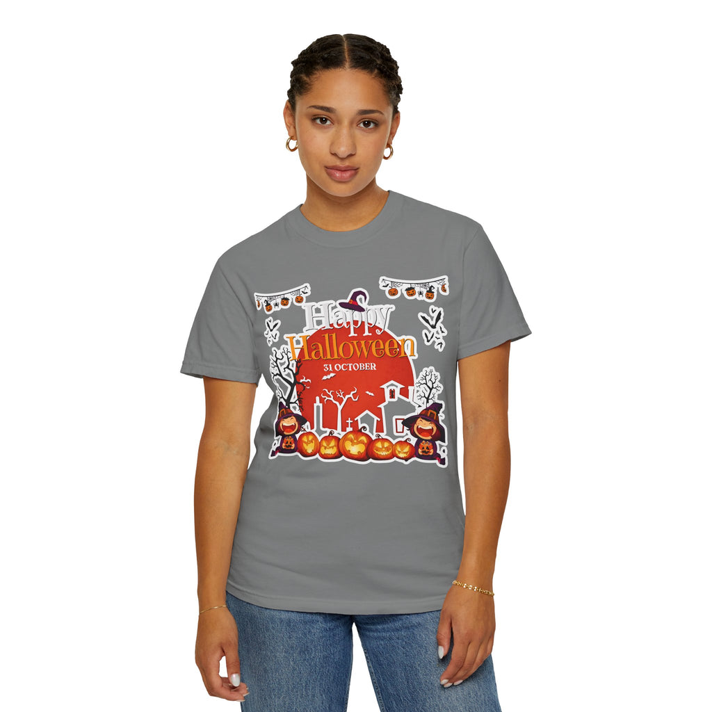 Happy Halloween Haunted House T-Shirt
