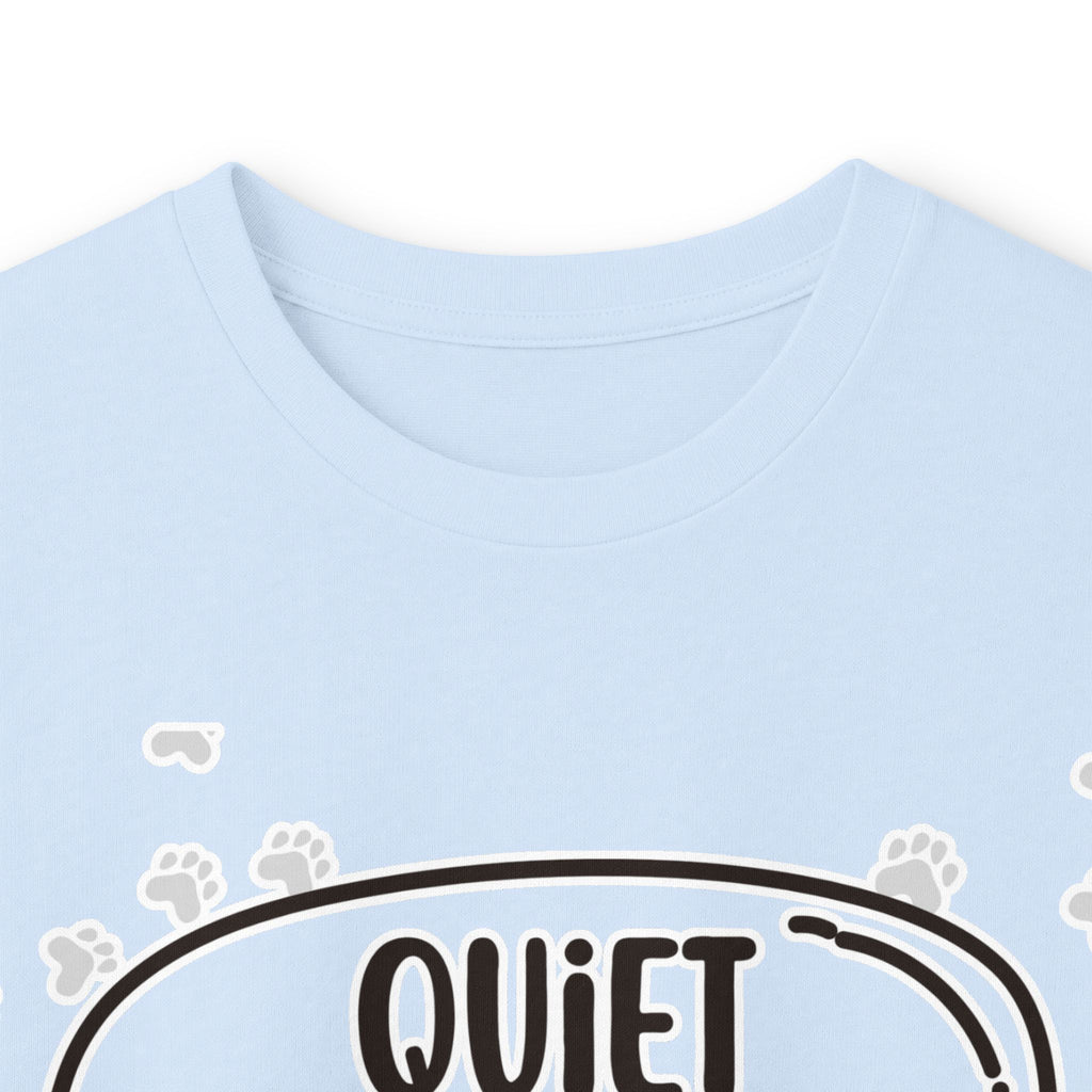 Quiet Grace Cat Long Sleeve Tee — Cute Kitty Photo Shirt