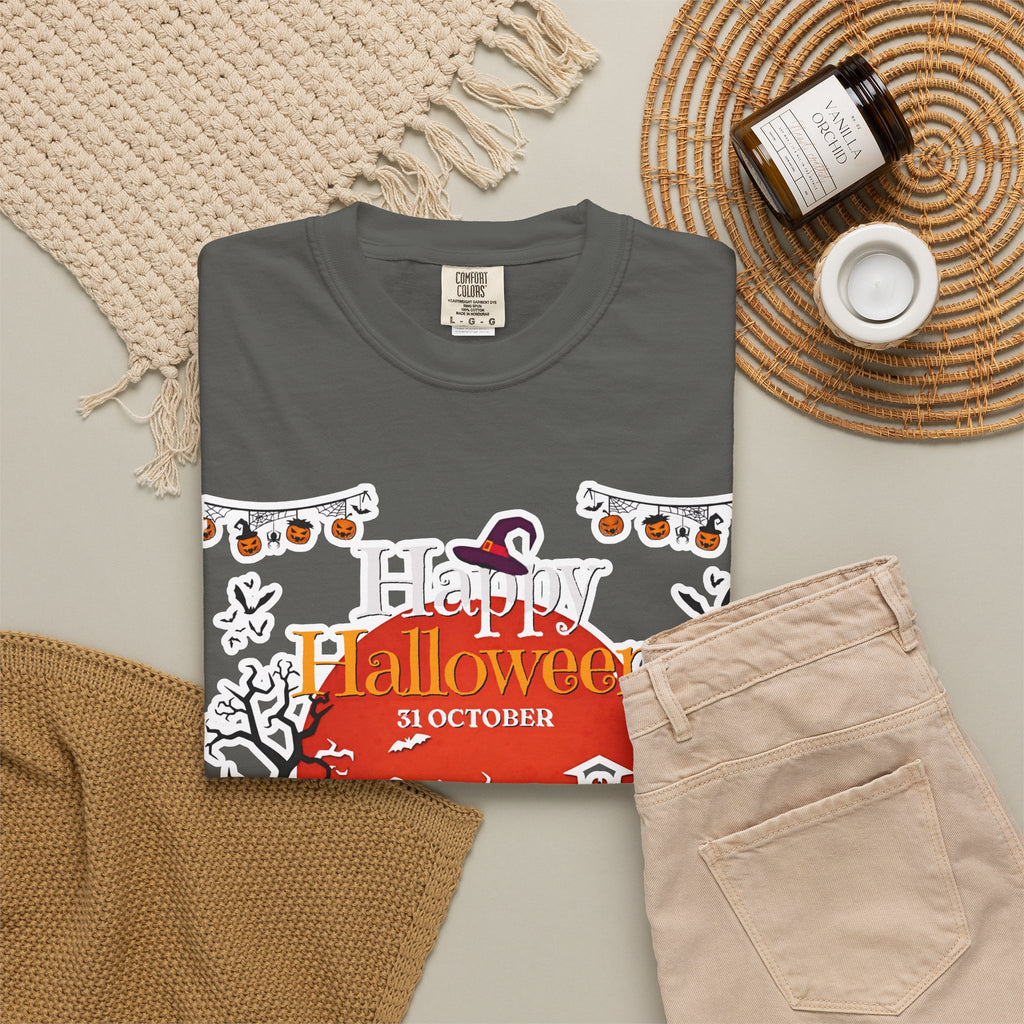 Happy Halloween Haunted House T-Shirt