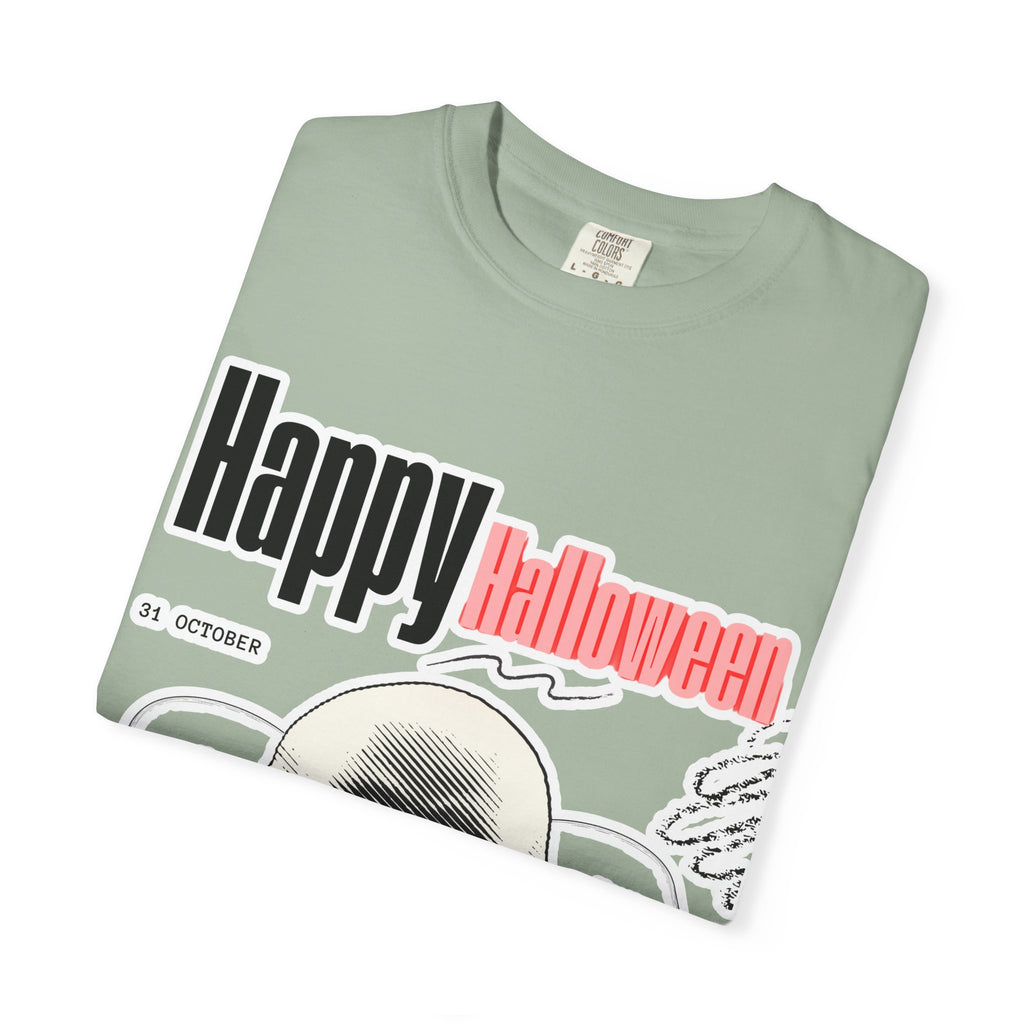 Happy Halloween Skull T-Shirt — Graphic Halloween Tee