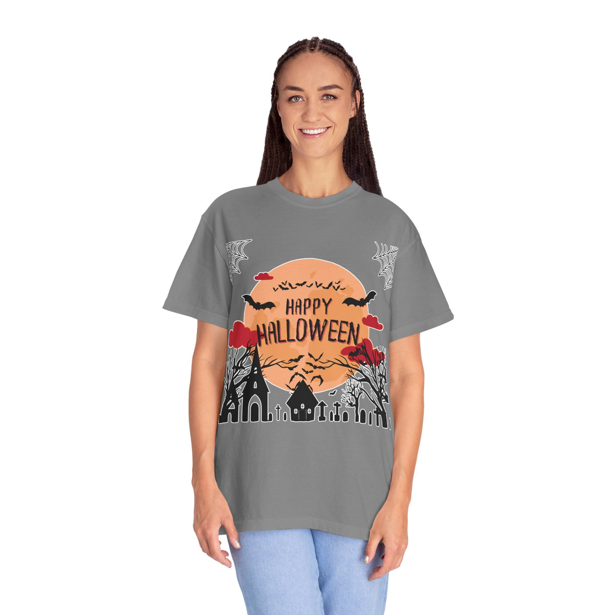 Happy Halloween Haunted Village T-Shirt
