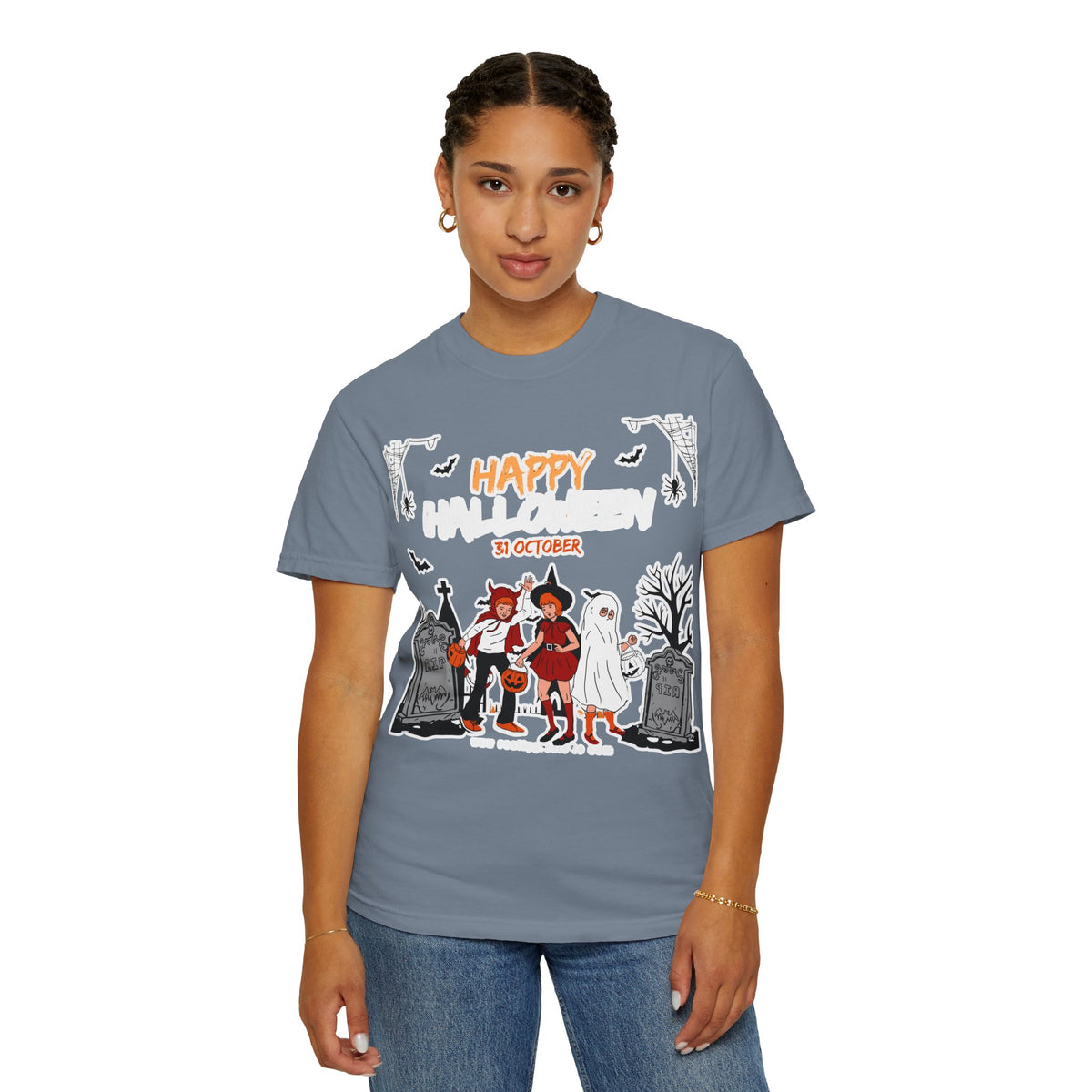 Halloween Kids Costume Tee — "Happy 31 October" Trick-or-Treat Shirt