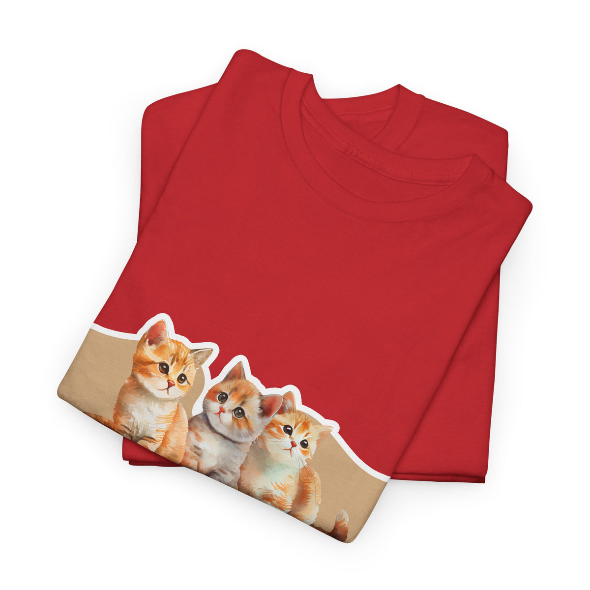 Cute Kittens "Cuties" T-Shirt - Adorable Cat Graphic Tee for Cat Lovers