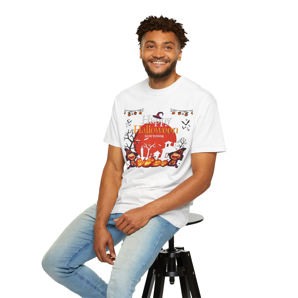 Happy Halloween Haunted House T-Shirt