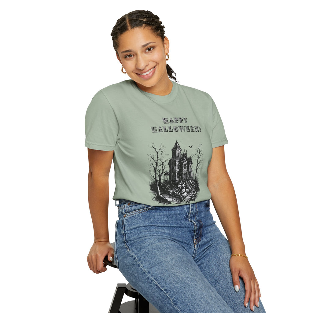 Happy Halloween Haunted House T-Shirt