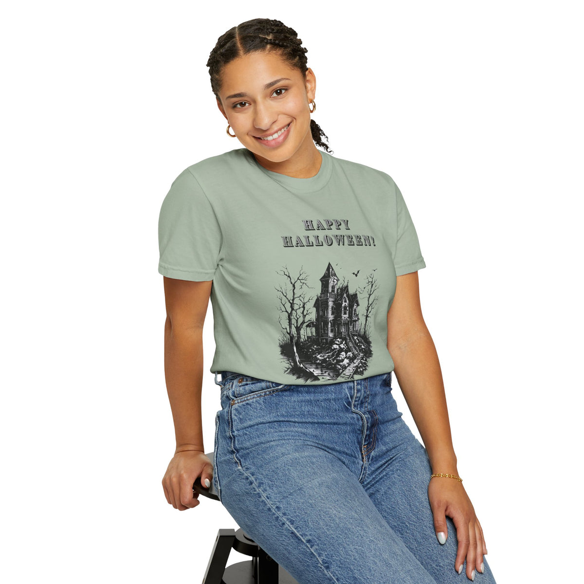 Happy Halloween Haunted House T-Shirt