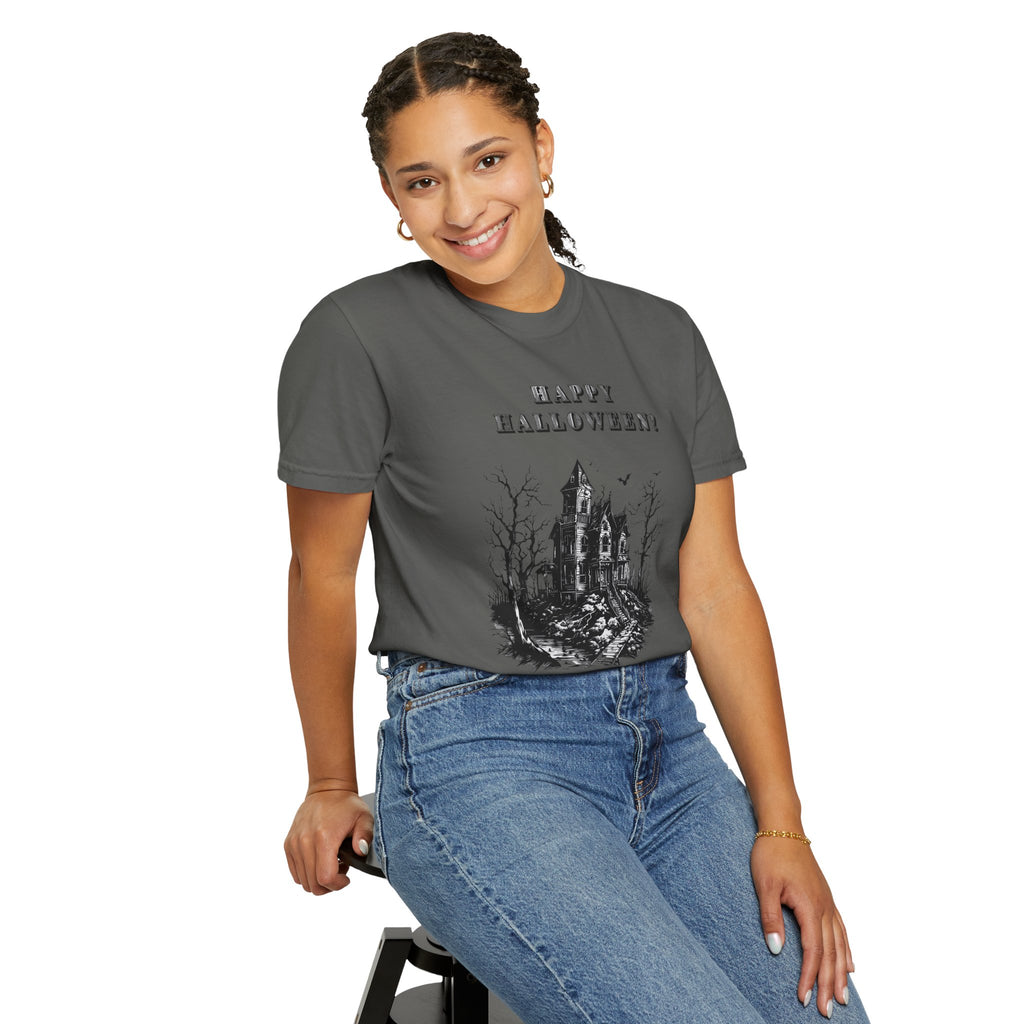 Happy Halloween Haunted House T-Shirt