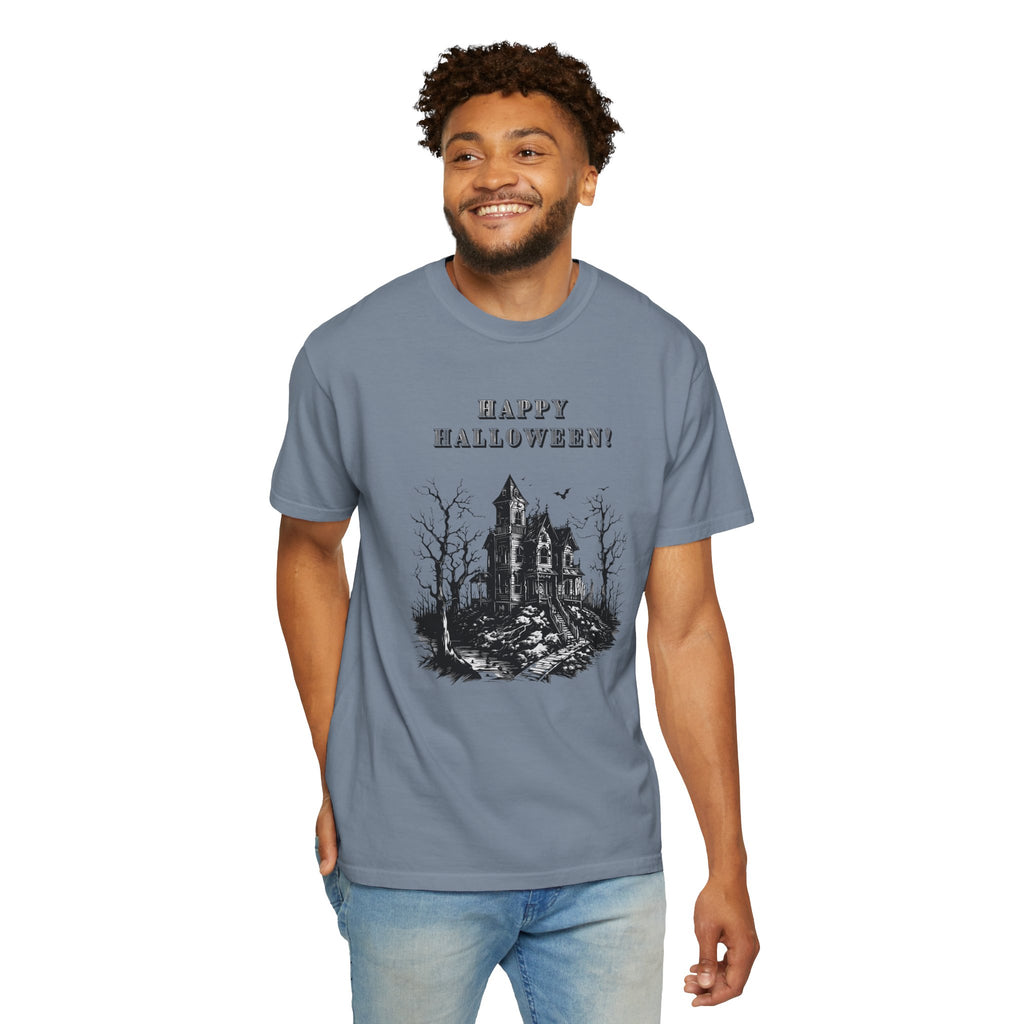 Happy Halloween Haunted House T-Shirt